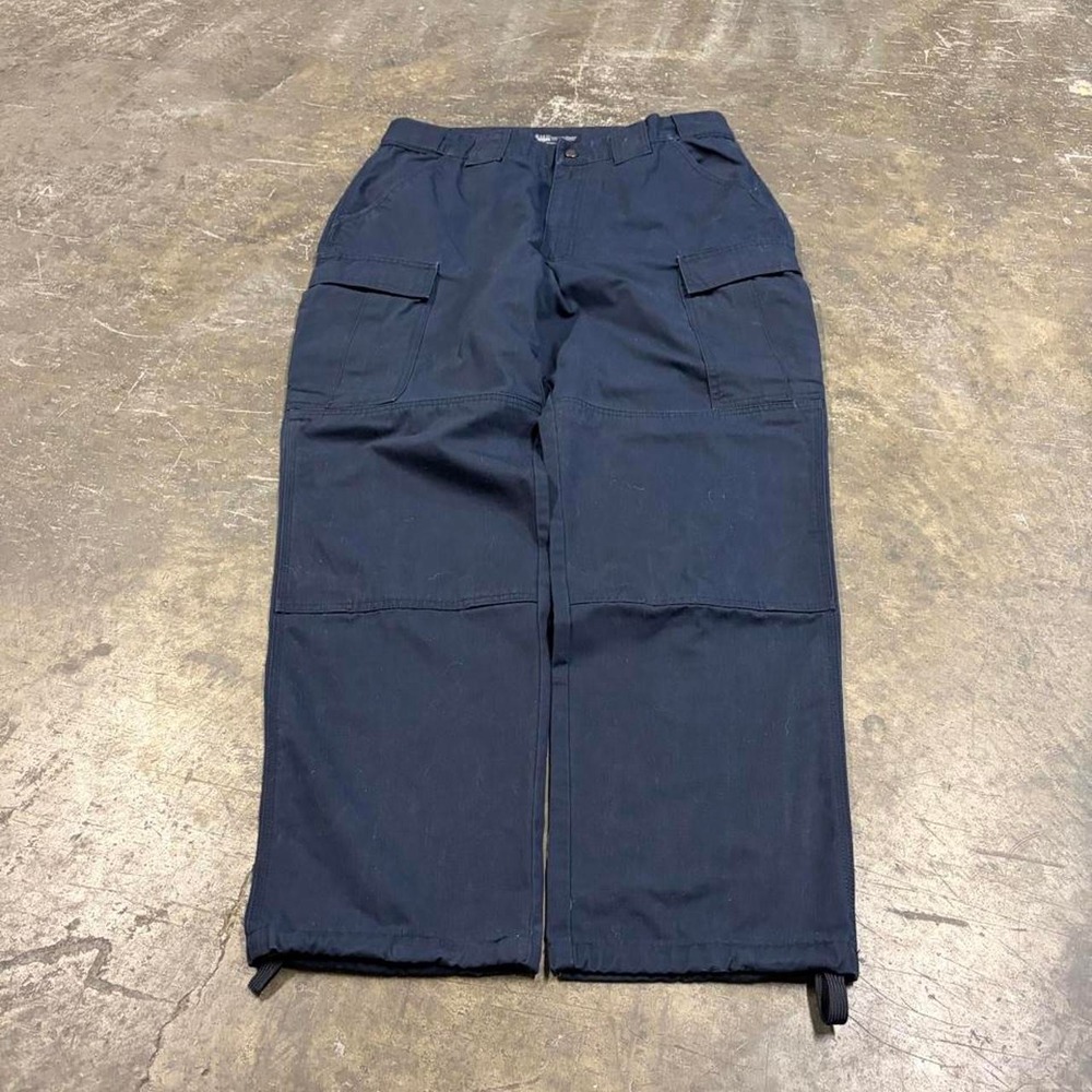 5.11 Tactical Series 74003 Mens Navy Blue Cargo Pants Size Large Regular 2000s